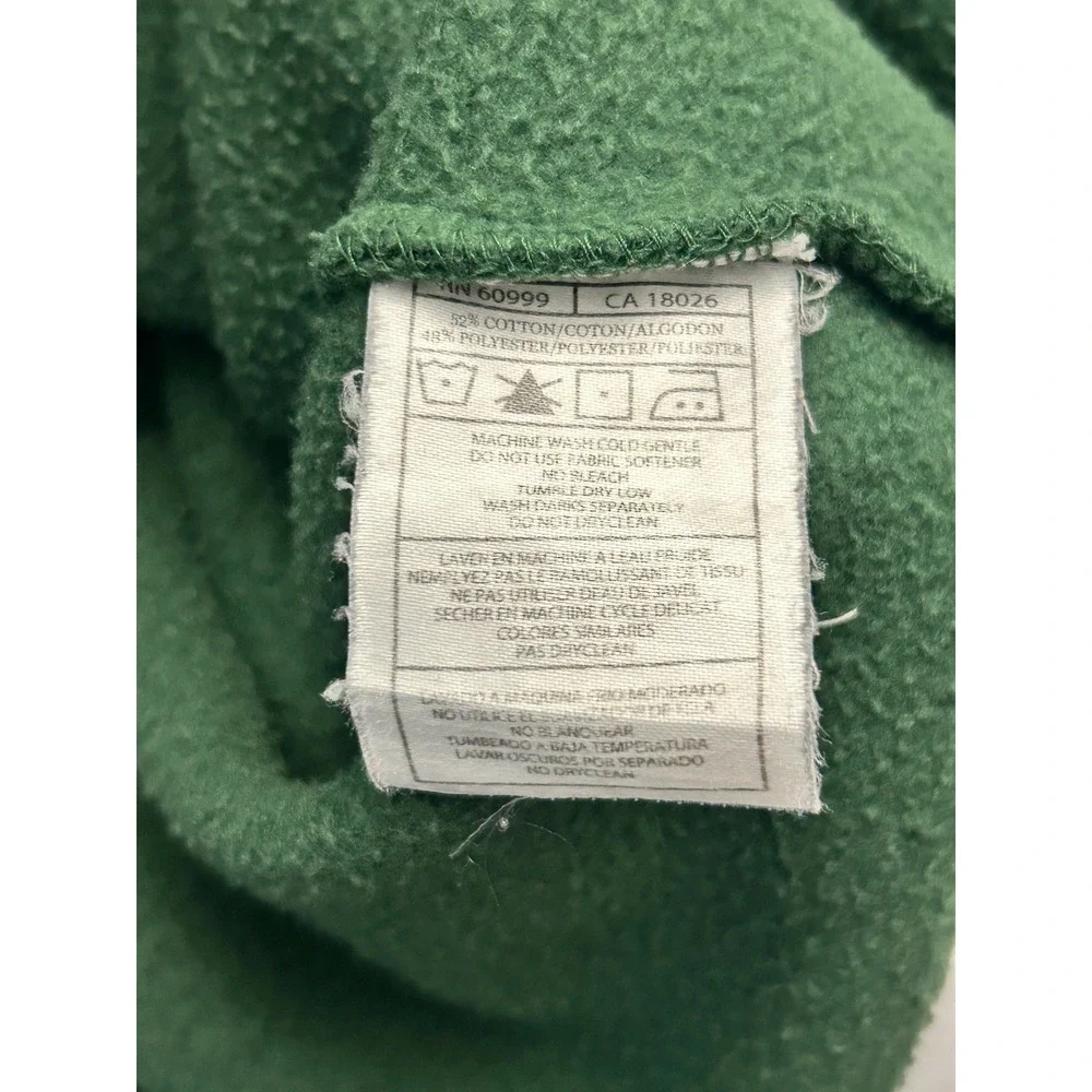 Antigua Mens Boston Celtics NBA Full Zip Hoodie Green Fleece Sweatshirt Large